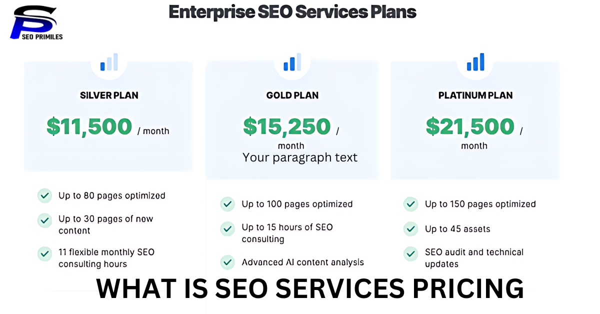 What Is Seo Services Pricing